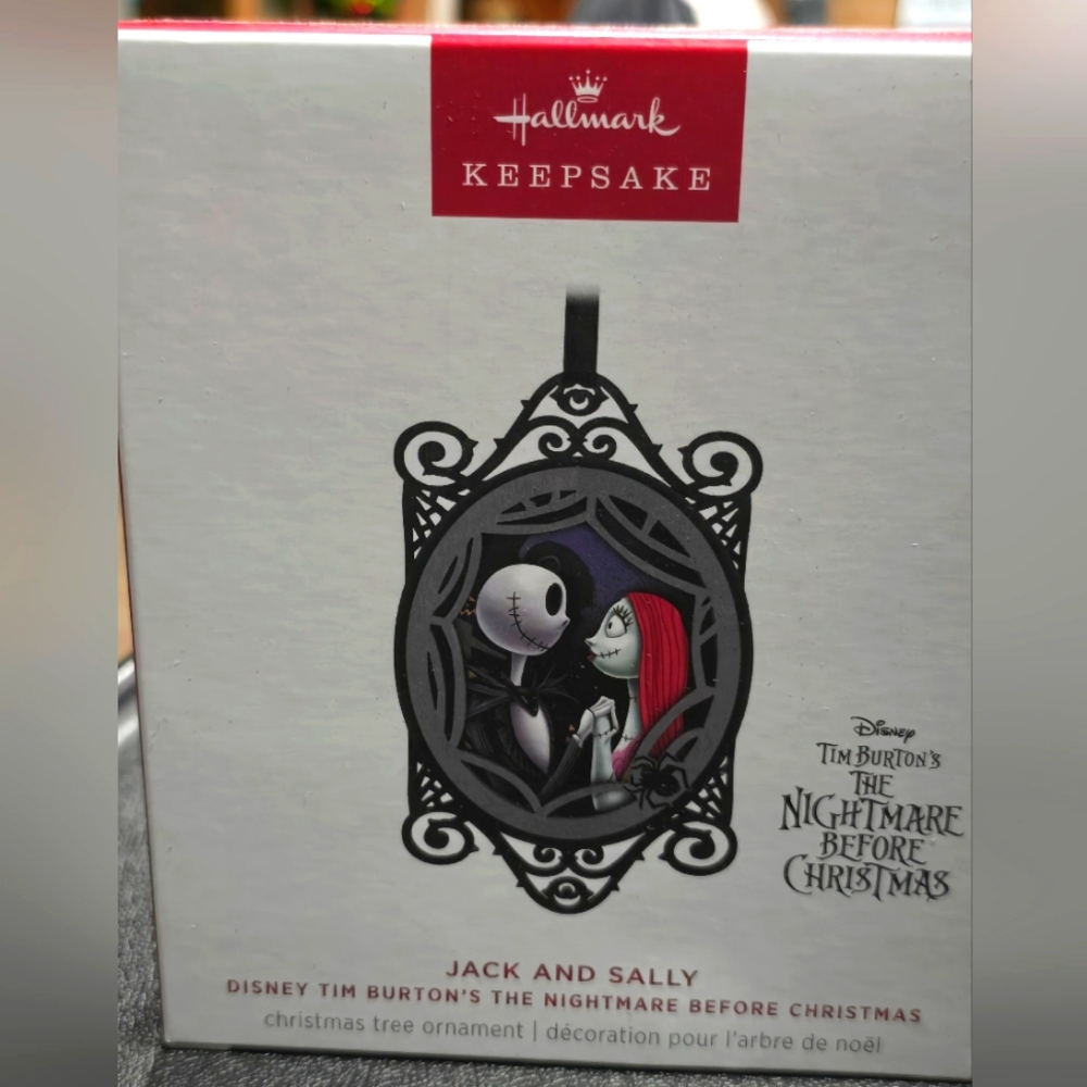 Hallmark Disney NBC Jack & Sally Keepsake Ornament NWT 2025
